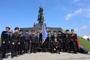 Казаки и члены Российского военно-исторического общества почтили память героев Калалинской битвы