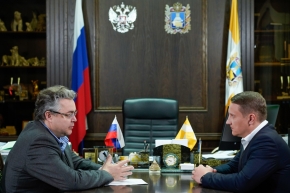 Встречу с врио главы Ставрополя провел губернатор Ставропольского края