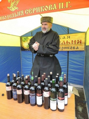 Праздник молодого вина «Чихирь Иваныч» отметили казаки Терского войска