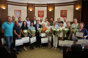 Выдающихся спортсменов и тренеров наградил глава Ставрополя
